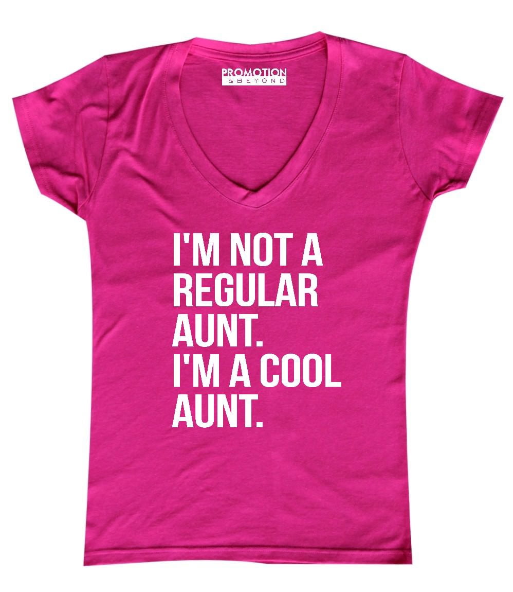 Promotion Beyond P B Not A Regular Aunt I m A Cool Aunt Women s V promotion-beyond-p-b-not-a-regular-aunt-i-m-a-cool-aunt-women-s-v