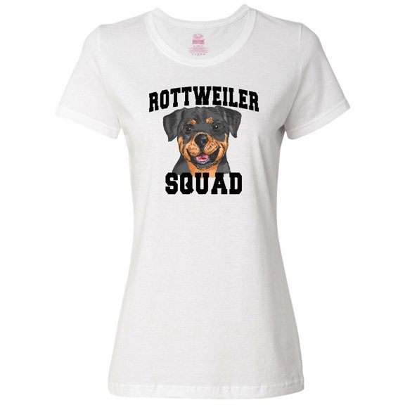 Inktastic Dog Rottweiler Squad Women's T-Shirt