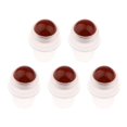 thumbnail image 1 of MERIGLARE 5 Pcs Rouleaux à Billes de Rechange pour Bouteilles d'Huiles Essentielles - Rouge, 2x0.9cm, 1 of 9
