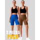 thumbnail image 5 of Set De 2 Short Biker Mujer Shores Deportivos Unitalla Dama Chort Gym, 5 of 5