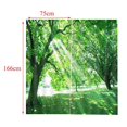 thumbnail image 3 of GUOOL 2Pc Landscape Window Curtains Darkening Bath Voile for Standard Rod 9 9, 3 of 8