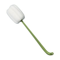 Yatlte 3-Pack Long Handle Sponge Bottle Brush – 11.02in Deep Clean Brush for Baby Bottles/Thermos, Non-Scratch Foam Scrubber with Angled Head for Mugs & Wine Glasses