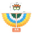 thumbnail image 2 of Disfraces de Cosplay de Halloween para niños, disfraces de animales, pavo real, pájaros, capa, máscara, ropa de Carnaval para niñas y niños, 2 of 4