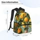 thumbnail image 2 of Disketp Retro Warm Lemon Flower Mochila Ligera Clásica con Múltiples Bolsillos, Mochila Casual para Hombre y Mujer, Ideal para Escuela, Trabajo y Viajes, 2 of 6