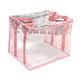 thumbnail image 2 of Organizador de almacenamiento de libros, estantería transparente fácil de mantenimiento, caja versátil de archivos de almacenamiento de archivos de Rosa, 2 of 9