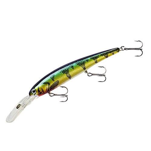 Bandit Walleye Deep Chrome Green Perch Bait