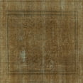 thumbnail image 1 of Ahgly Company Indoor Square Oriental Turquoise Blue Industrial Area Rugs, 6' Square, 1 of 4