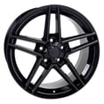 thumbnail image 2 of New 18 inch Aluminum Wheel for 88-04 Chevrolet Corvette Black Rim, 2 of 4