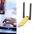thumbnail image 4 of USB WiFi Adapter 2.4G 5G Dual Band Dual Antennas 802.11AC 1200Mbps WiFi Network Adapter for PC Laptop, 4 of 5