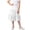 White, variant on Girls Midi Skirts Mid Long Length Skirts 3 Layered Flowy Swing Skirt Teen Girls A-Line Elastic Waist Modest Soft Comfort Skirts Gray 4-5 Years