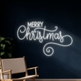 thumbnail image 2 of Handmadetneonsign Merry Christmas Neon Sign, Custom Christmas Led Signs, Personalized Christmas, 2 of 5