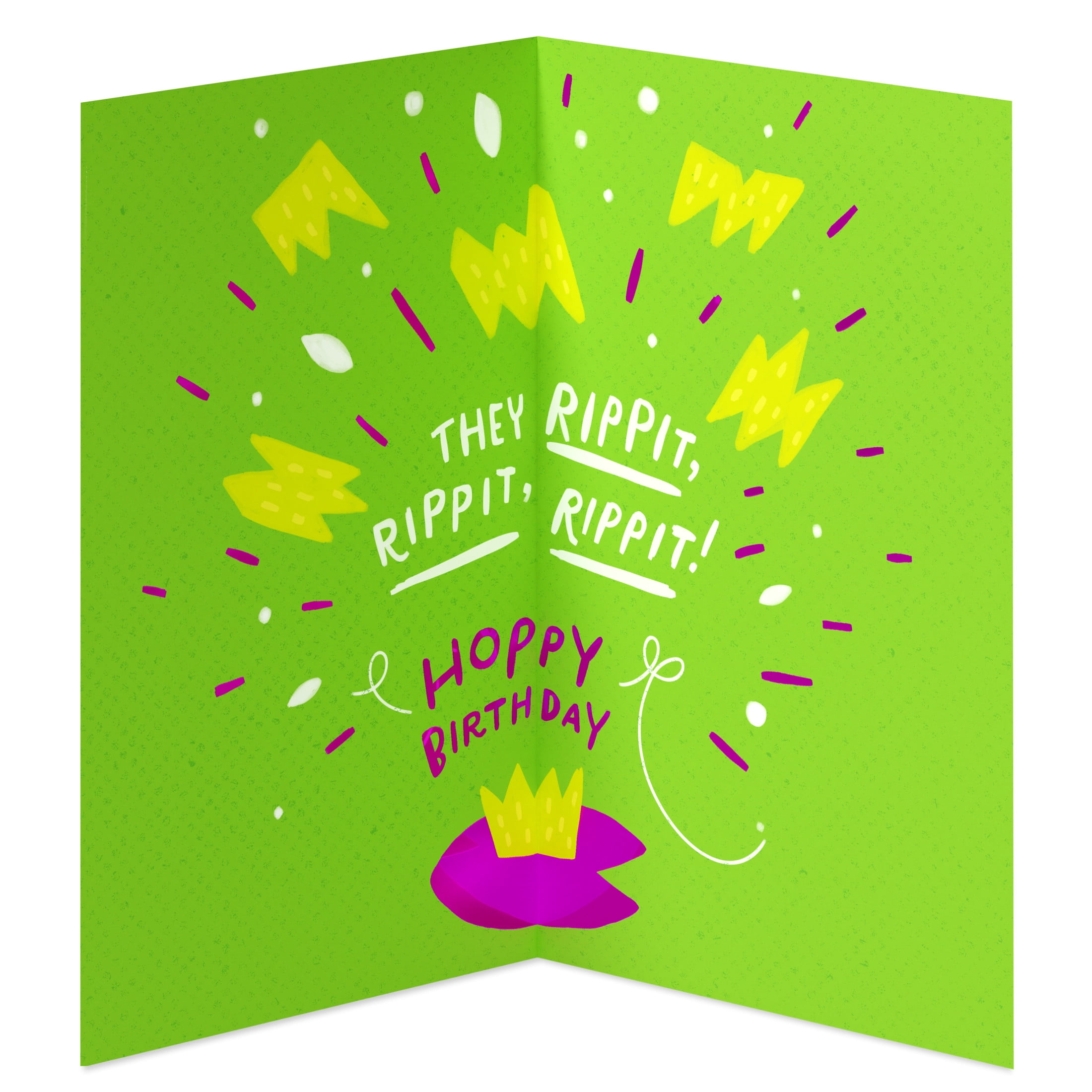 American Greetings 7th Birthday Card for Kids (Hoppy Birthday)