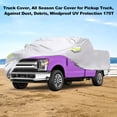 thumbnail image 4 of Truck Cover, All Season Car Cover for Pickup Truck, Against Dust, Debris, Windproof Protection 170T, 4 of 7