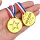 thumbnail image 3 of Paquete de 60 Medallas de Premio de Plástico Dorado para Niños, Perfectas para Deportes, Competiciones y Regalos de Fiesta, 3 of 5