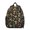 Mushroom and Cone, variant on Mushroom and Cone Black Pattern Backpack for School, Cute School Bag with Adjustable Shoulder Straps and Padded Back, 13.8"x11.4"x6"