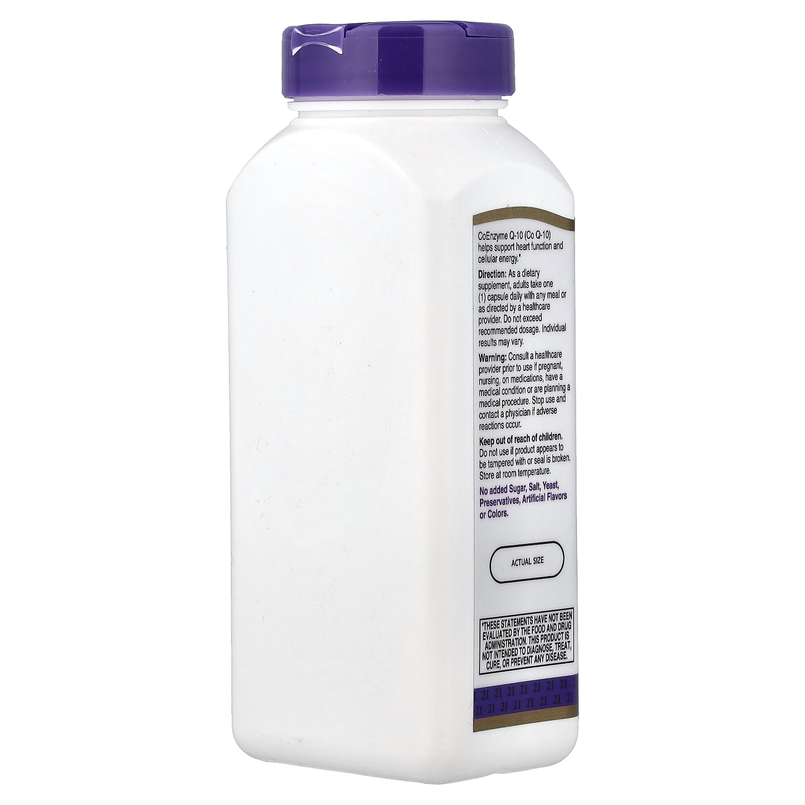 21st Century CoQ10 100 mg Softgels 150 ea