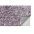 thumbnail image 4 of Freya Plush Shag Rug with Metallic Sheen, Amethyst Quartz, 2ft-6in x 6ft, Runner, 4 of 7