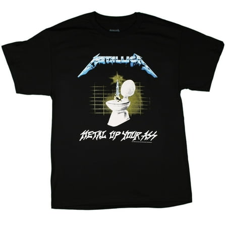 Metallica Men's Metal Up Your Ass T-Shirt (Best Celebrity Male Ass)