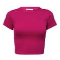thumbnail image 1 of Playera Quarry para Dama, Manga Corta Rosa Talla G, 1 of 4