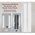 thumbnail image 3 of LV Upside Down Inverse Fuse Box Circuit Breaker Panel Directory Labels/Decals/Stickers for All Electrical Panel/Load Centers (Inverse 60 Circuits 2 Pcs), 3 of 5