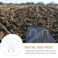 thumbnail image 3 of FOMIYES 50Ud Clavos Para Césped Y Jardín De Metal Galvanizado Para Tela Paisajística, 3 of 8