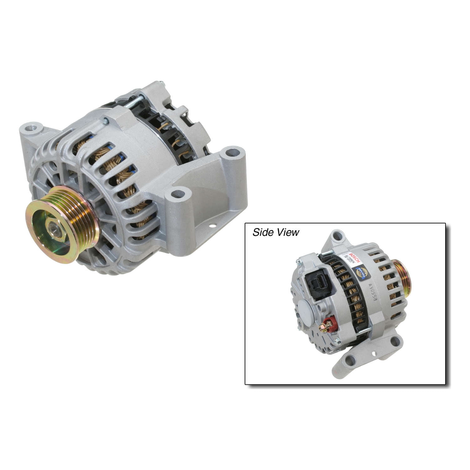 Bosch New Lifetime Warranty Alternator 105 Amp Al7596n Walmart Com