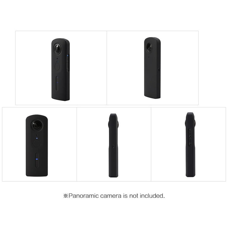 Andoer Camera Protective Silicone Cover Case with Lens for Ricoh