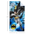 thumbnail image 3 of Batman Kids Beach Towel, Microfiber, 27x54, Blue, DC Comics, 3 of 5