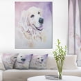 thumbnail image 1 of Funny Golden Retriever - Animal Canvas Art Print, 1 of 3