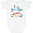 thumbnail image 3 of Inktastic Grandpa Loves Me Boys or Girls Baby Bodysuit, 3 of 5