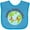 Turquoise, variant on Inktastic Happy Earth Day Boys or Girls Baby Bib