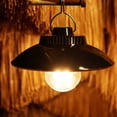 thumbnail image 2 of Toystoory Tienda de campaña Luz negra redonda con batería recargable Tipo C Lámparas de larga duración Iluminación Camping Hogar Exterior Estufas de camping Luz calida, 2 of 6