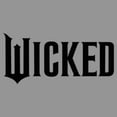 thumbnail image 2 of Junior's Wicked Official Logo  Cowl Neck Sweatshirt, 2 of 4