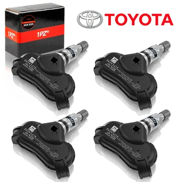 1PZ CZ0-334 4 Genuine TPMS Tire Pressure Sensor 42607-0C070 For Toyota Sequoia Sienna Tundra