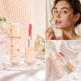 thumbnail image 3 of Mirror Hydrating Lip Gloss, Long Lasting Glass Lip Makeup, Waterproof Moisturizing Lip Gloss For Lip Care, Pink Series, 0.148oz, 3 of 5