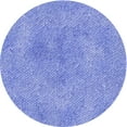 thumbnail image 1 of Ahgly Company Machine Washable Indoor Round Transitional Day Sky Blue Area Rugs, 4' Round, 1 of 7