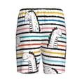 thumbnail image 5 of Gaeub Cartoon Dinosaurs Printed Men's Short Pajama Pants, Lightweight Lounge & Sleep Bottoms Keep You Cool - XX-Large, 5 of 9