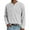 White, variant on Men's Long Sleeve Corduroy Henley Casual Henley T-shirts for Men