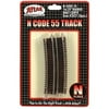 Atlas N Scale Code 55 16.25" Radius 1/2 Curve 6-Pack Model Train Track