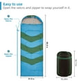 thumbnail image 6 of Invoker Sleeping Bag for Adults Kids, Warm & Cool Weather 3-4 Season, 23℉Camping Sleeping Bag, Waterproof Portable Backpacking Hiking Outdoors, 6 of 6