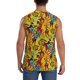thumbnail image 4 of Fotbe Dancing African Womens Men's Camiseta sin Mangas Estampada para Hombres, Playera Casual para Gimnasio, Entrenamiento, Playa-XX-Large, 4 of 7
