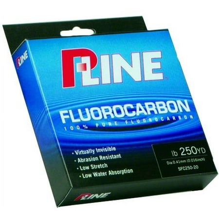 UPC: 0015789304423 | P-Line SFC250-6 Soft Fluorocarbon Fishing Line 250Yd 6Lb