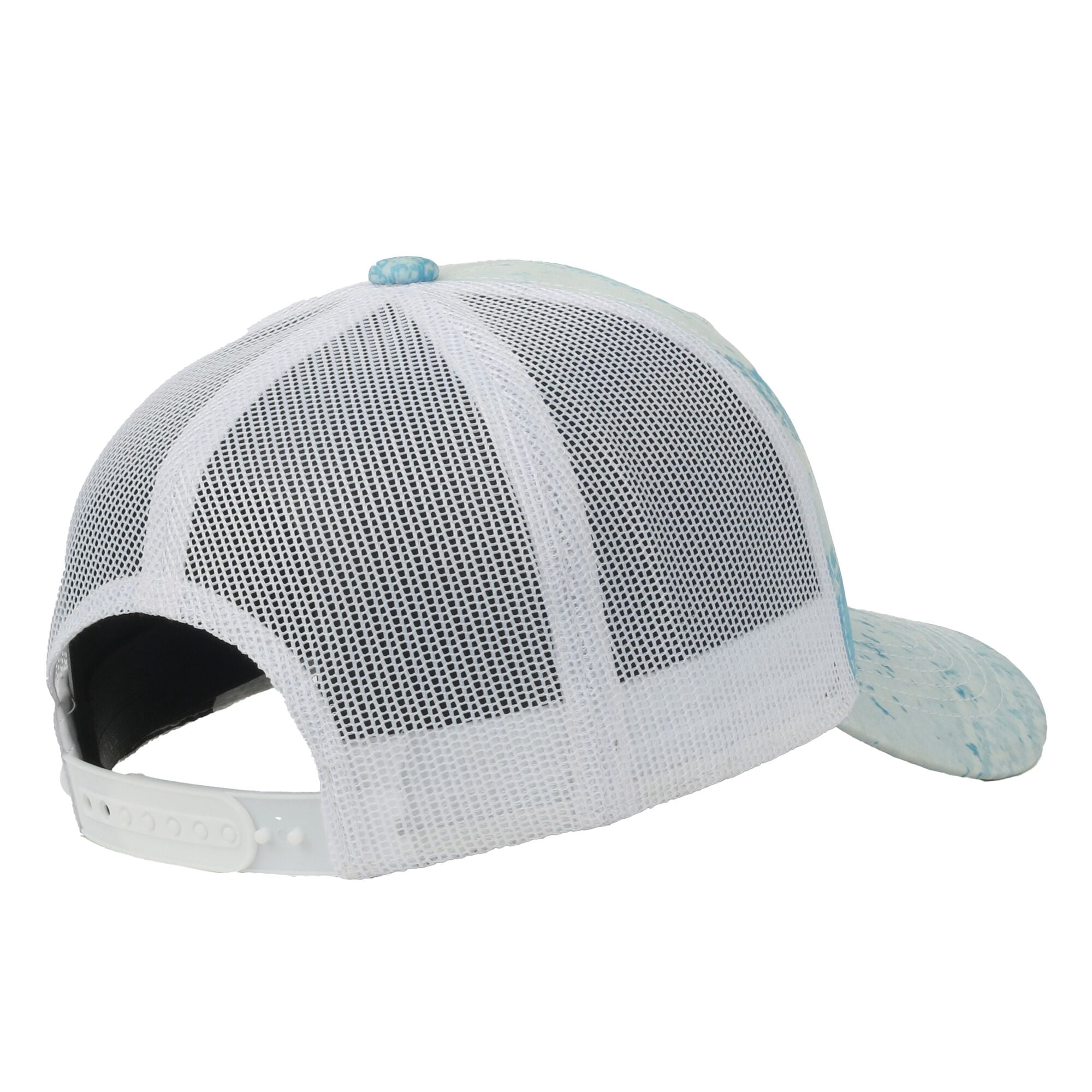 Realtree® Fishing WAV3 Ice/White 6-Panel Cap – Structured Mid Profile Snapback, One Size