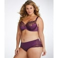 thumbnail image 4 of Curvy Couture Womens Tulip Lace Bra Style-1017, 4 of 6