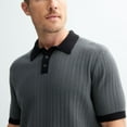 thumbnail image 3 of Men's Apt. 9® Cavedale Polo Color: Storm Abyss Size: S, 3 of 4