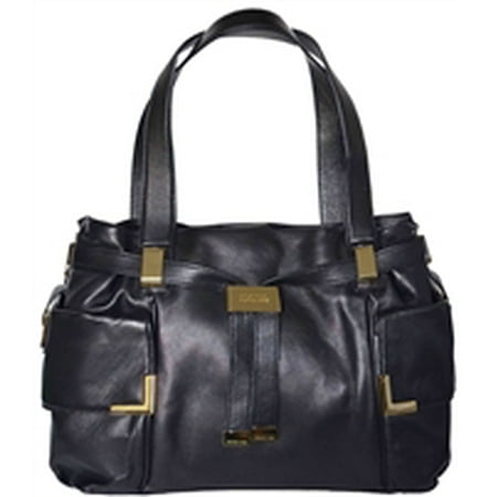 Drawstring Hobo Bag - Michael Kors Beverly Large Leather Drawstring Satchel, Black