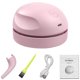 thumbnail image 1 of Aspirador de sobremesa prowithlin portátil con carga USB rosa, 1 of 8