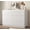 Fluted White, variant on Fluted 6 Drawers Dresser, Wide Modern Chest of Drawers, Curved Profile Design, Dresser TV Stand, Wood Drawer Organizer for Bedroom, Living Room, Hallway