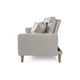 thumbnail image 5 of Sofá Cama De Lino Gris Claro Modelo Encore, 5 of 8