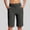 Dark Gray, variant on Women's High Waisted Yoga Shorts with Pockets 2026 Summer Casual Knee Length Comfy Breathable Workout Running Athletic Beach Shorts